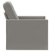 Fauteuil Lichtgrijs 70 x 81 x 82 cm fluweel