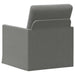 Fauteuil Donkergrijs 70 x 81 x 82 cm fluweel