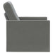 Fauteuil Donkergrijs 70 x 81 x 82 cm fluweel