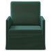 Fauteuil Donkergroen 70 x 81 x 82 cm fluweel