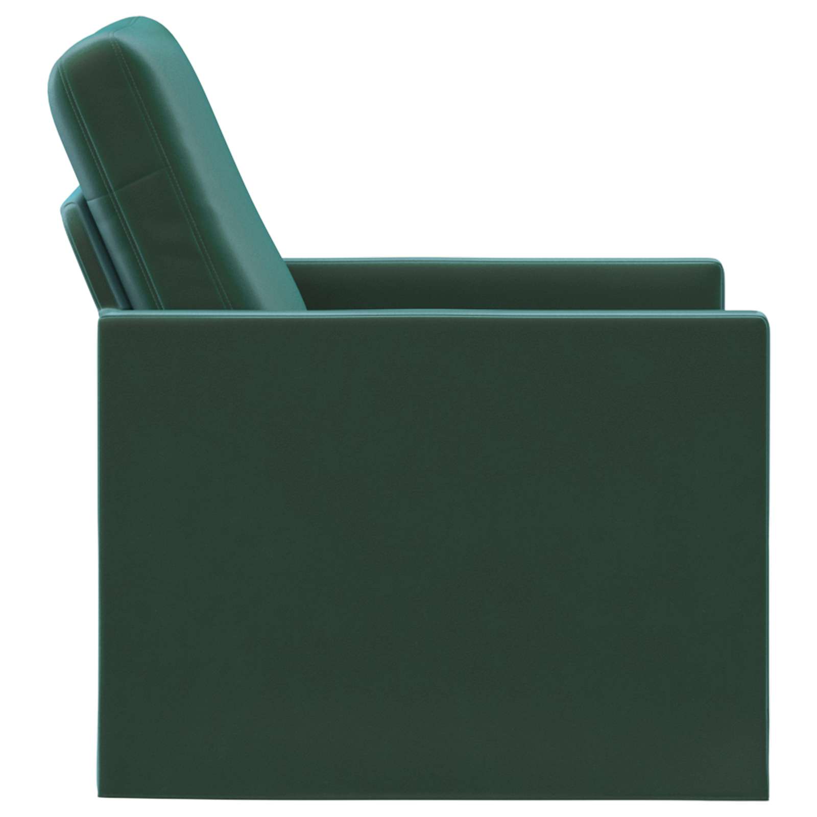 Fauteuil Donkergroen 70 x 81 x 82 cm fluweel