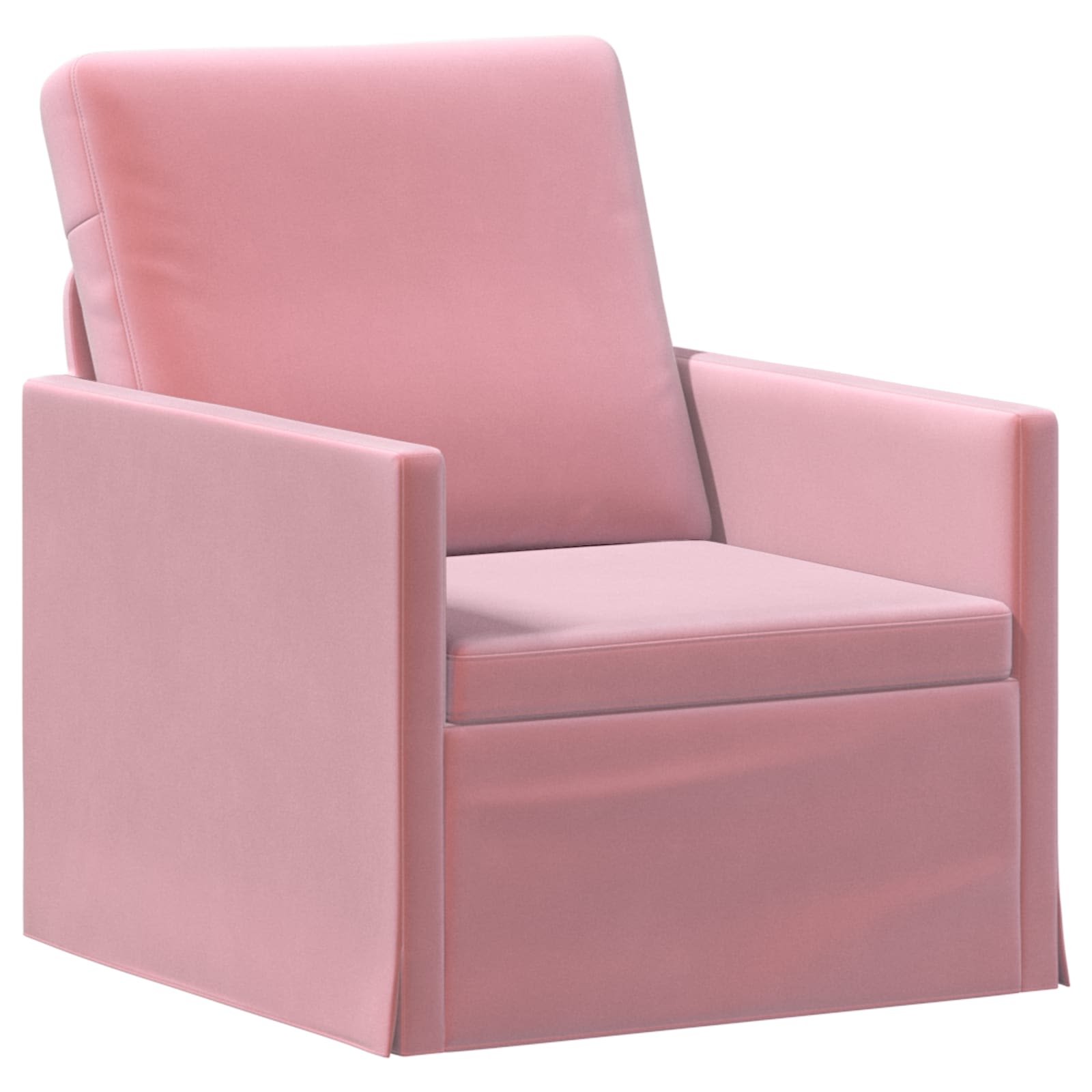 Fauteuil Roze 70 x 81 x 82 cm fluweel