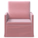 Fauteuil Roze 70 x 81 x 82 cm fluweel