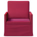 Fauteuil Wijnrood 70 x 81 x 82 cm fluweel
