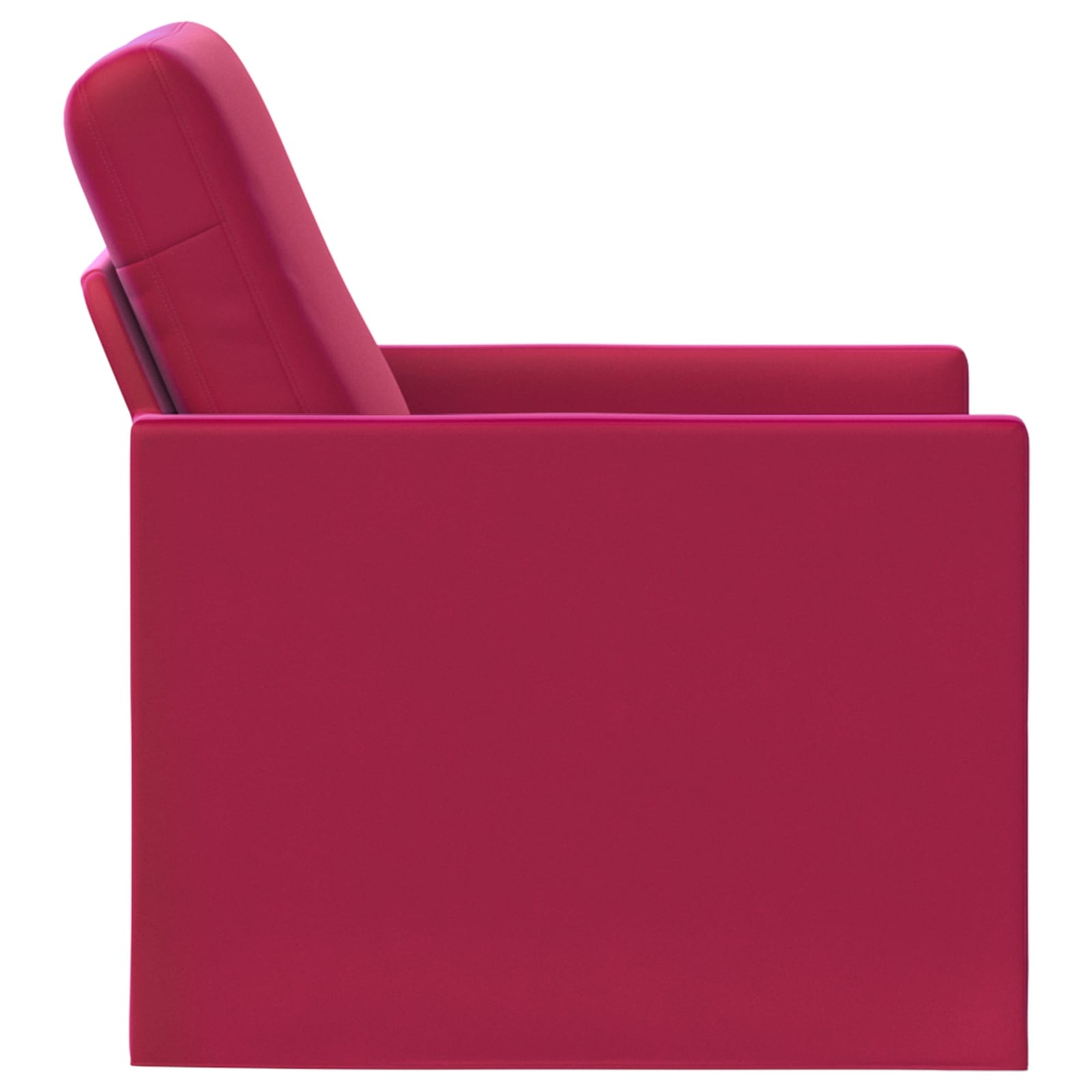 Fauteuil Wijnrood 70 x 81 x 82 cm fluweel