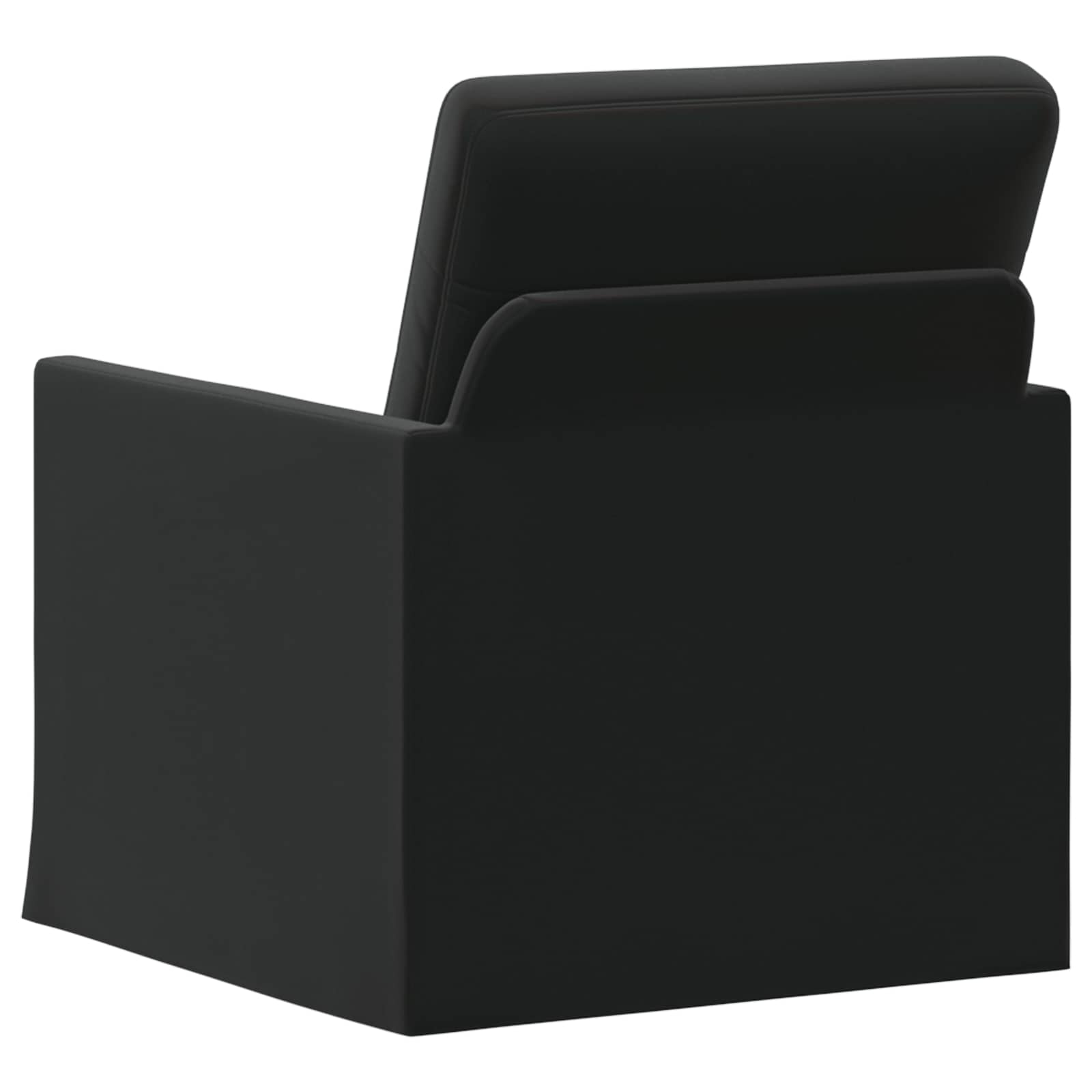 Fauteuil Zwart 70 x 81 x 82 cm fluweel