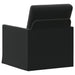 Fauteuil Zwart 70 x 81 x 82 cm fluweel