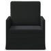 Fauteuil Zwart 70 x 81 x 82 cm fluweel
