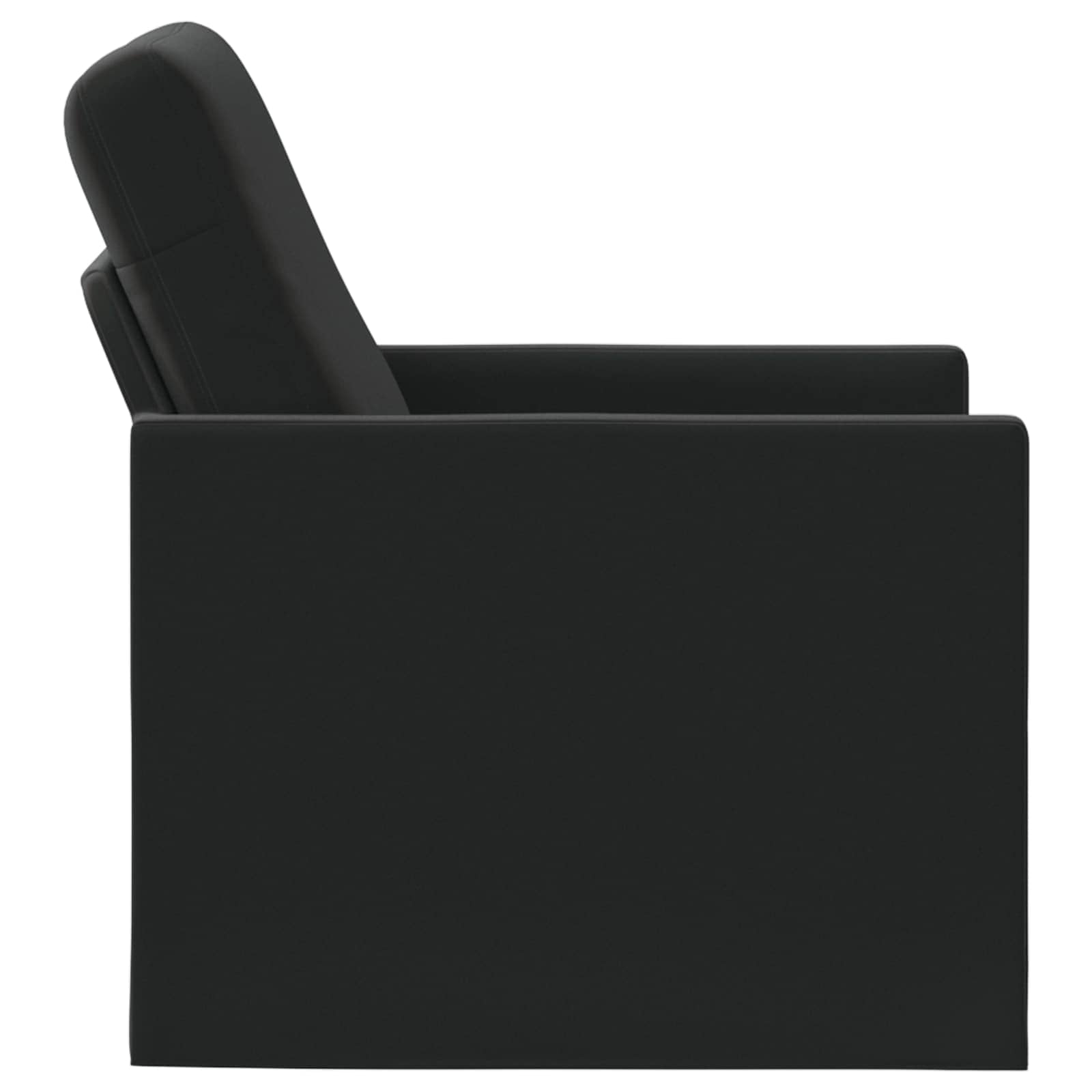 Fauteuil Zwart 70 x 81 x 82 cm fluweel