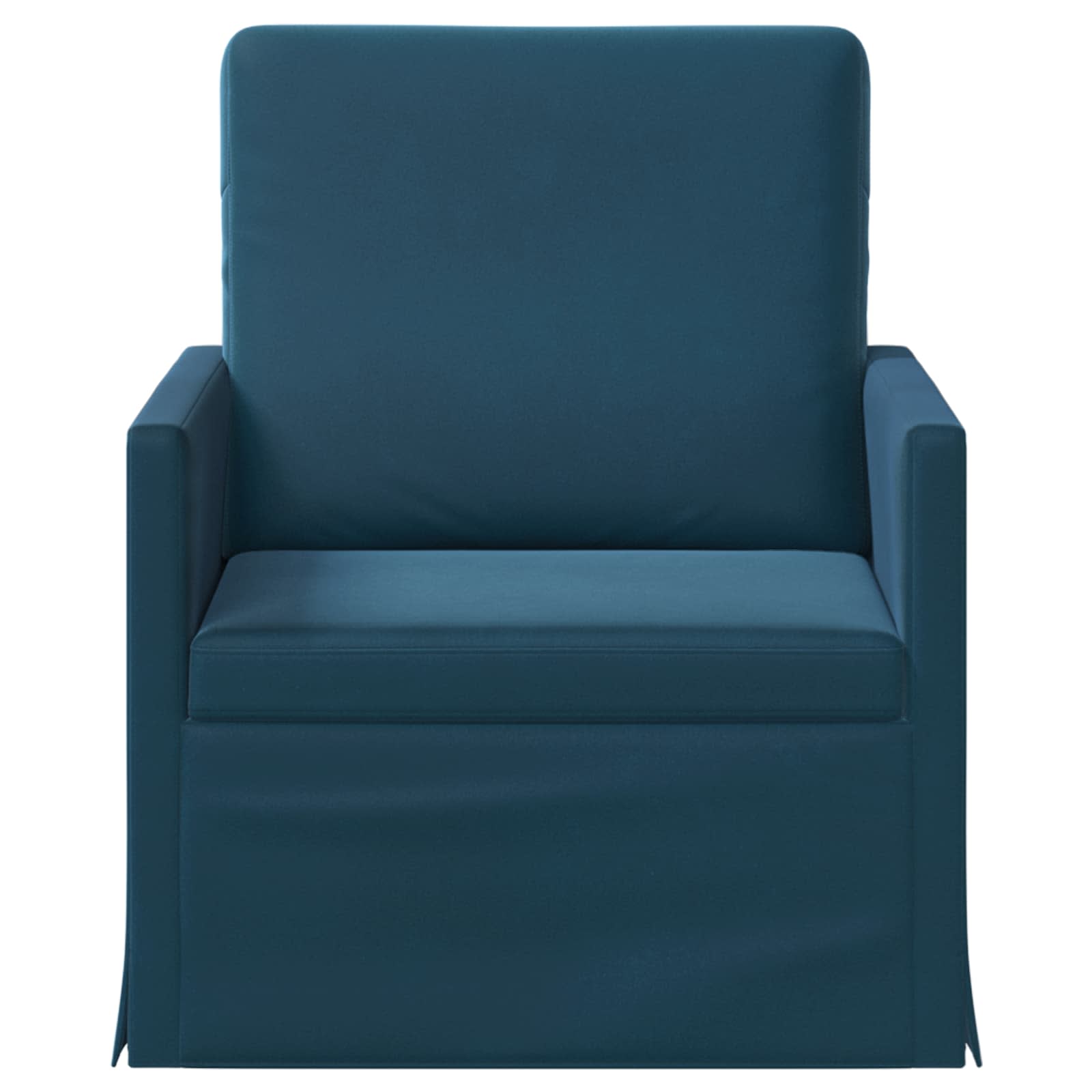 Fauteuil Blauw 70 x 81 x 82 cm fluweel