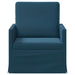 Fauteuil Blauw 70 x 81 x 82 cm fluweel