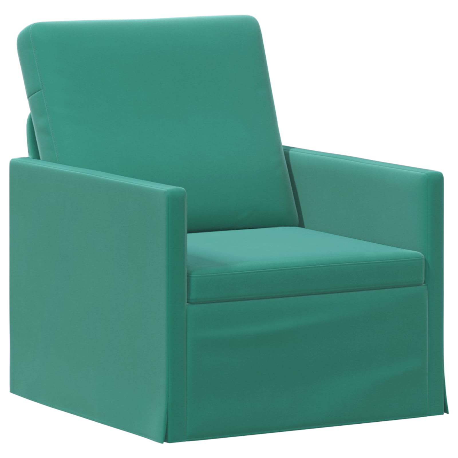Fauteuil Turquoise 70 x 81 x 82 cm fluweel