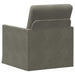 Fauteuil Lichtgrijs 70 x 81 x 82 cm Katoen Stof