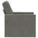 Fauteuil Lichtgrijs 70 x 81 x 82 cm Katoen Stof