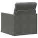 Fauteuil Donkergrijs 70 x 81 x 82 cm Katoen Stof