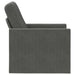 Fauteuil Donkergrijs 70 x 81 x 82 cm Katoen Stof