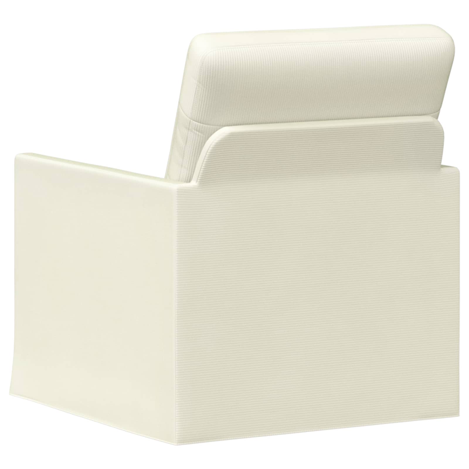 Fauteuil Crèmekleurig 70 x 81 x 82 cm Katoen Stof