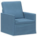 Fauteuil Blauw 70 x 81 x 82 cm Katoen Stof