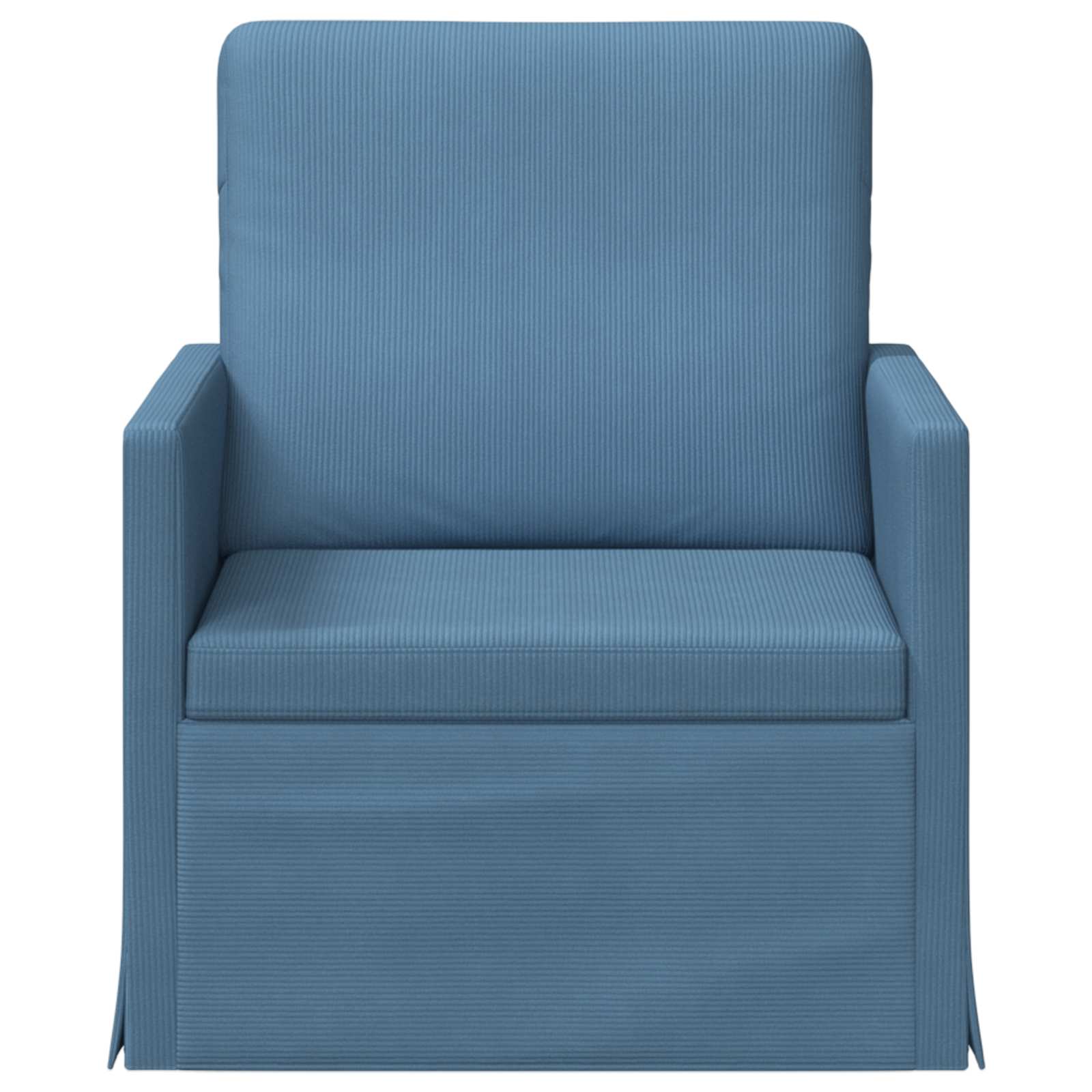 Fauteuil Blauw 70 x 81 x 82 cm Katoen Stof