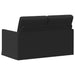 2-zits bank Zwart 130 x 81 x 82 cm Stof