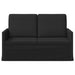2-zits bank Zwart 130 x 81 x 82 cm Stof