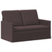 2-zits bank Donkerbruin 130 x 81 x 82 cm Stof