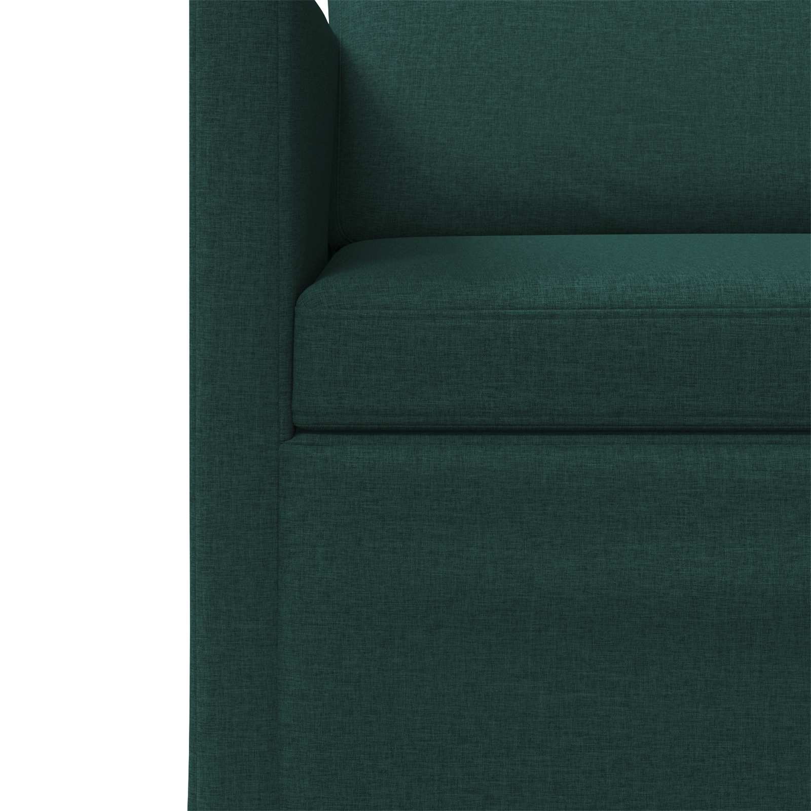 2-zits bank Donkergroen 130 x 81 x 82 cm Stof