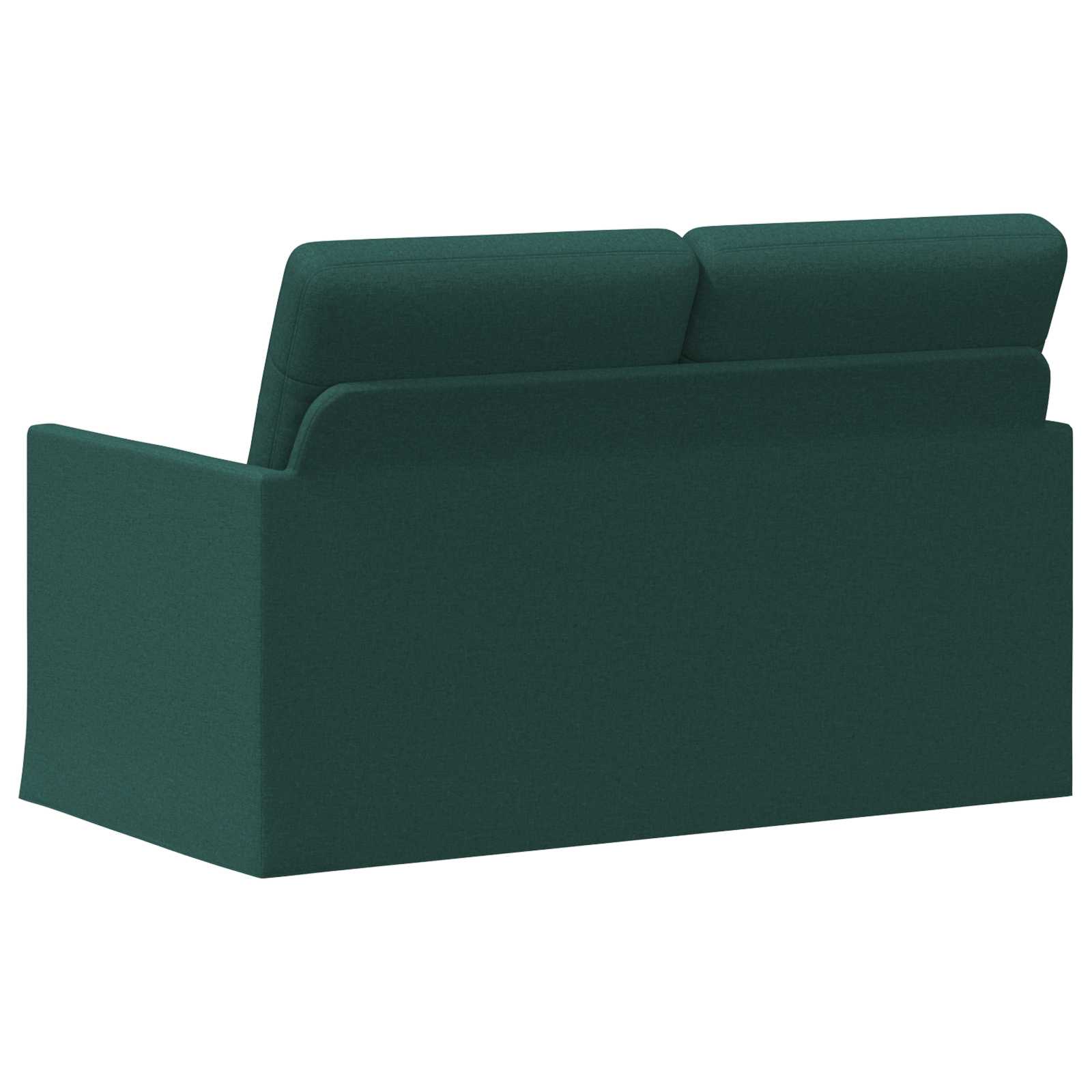 2-zits bank Donkergroen 130 x 81 x 82 cm Stof