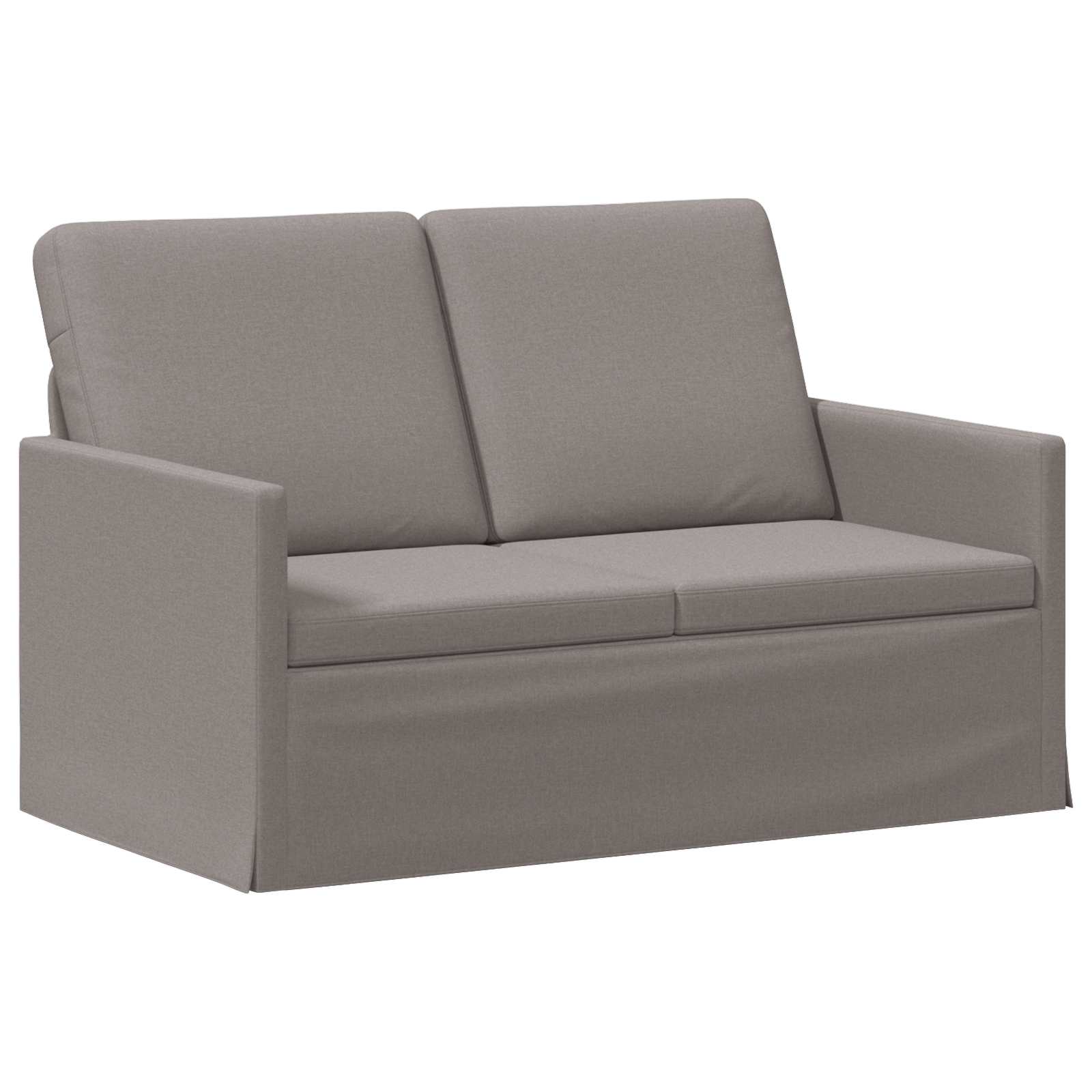 2-zits bank Taupe 130 x 81 x 82 cm Stof