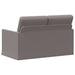 2-zits bank Taupe 130 x 81 x 82 cm Stof