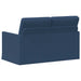 2-zits bank Blauw 130 x 81 x 82 cm Stof