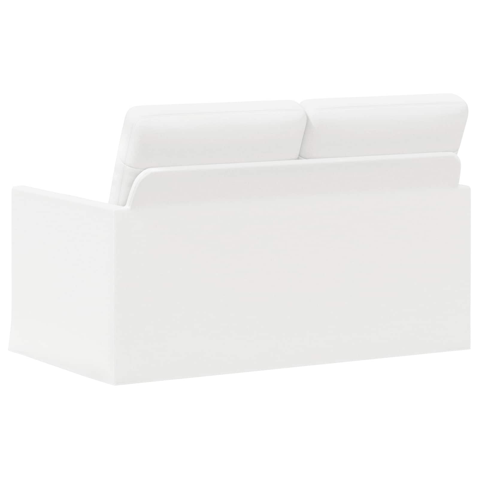 2-zits bank Wit 130 x 81 x 82 cm Stof