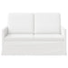 2-zits bank Wit 130 x 81 x 82 cm Stof