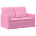 2-zits bank Roze 130 x 81 x 82 cm Stof
