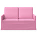 2-zits bank Roze 130 x 81 x 82 cm Stof