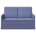 2-zits bank Jeans Blauw 130 x 81 x 82 cm Stof