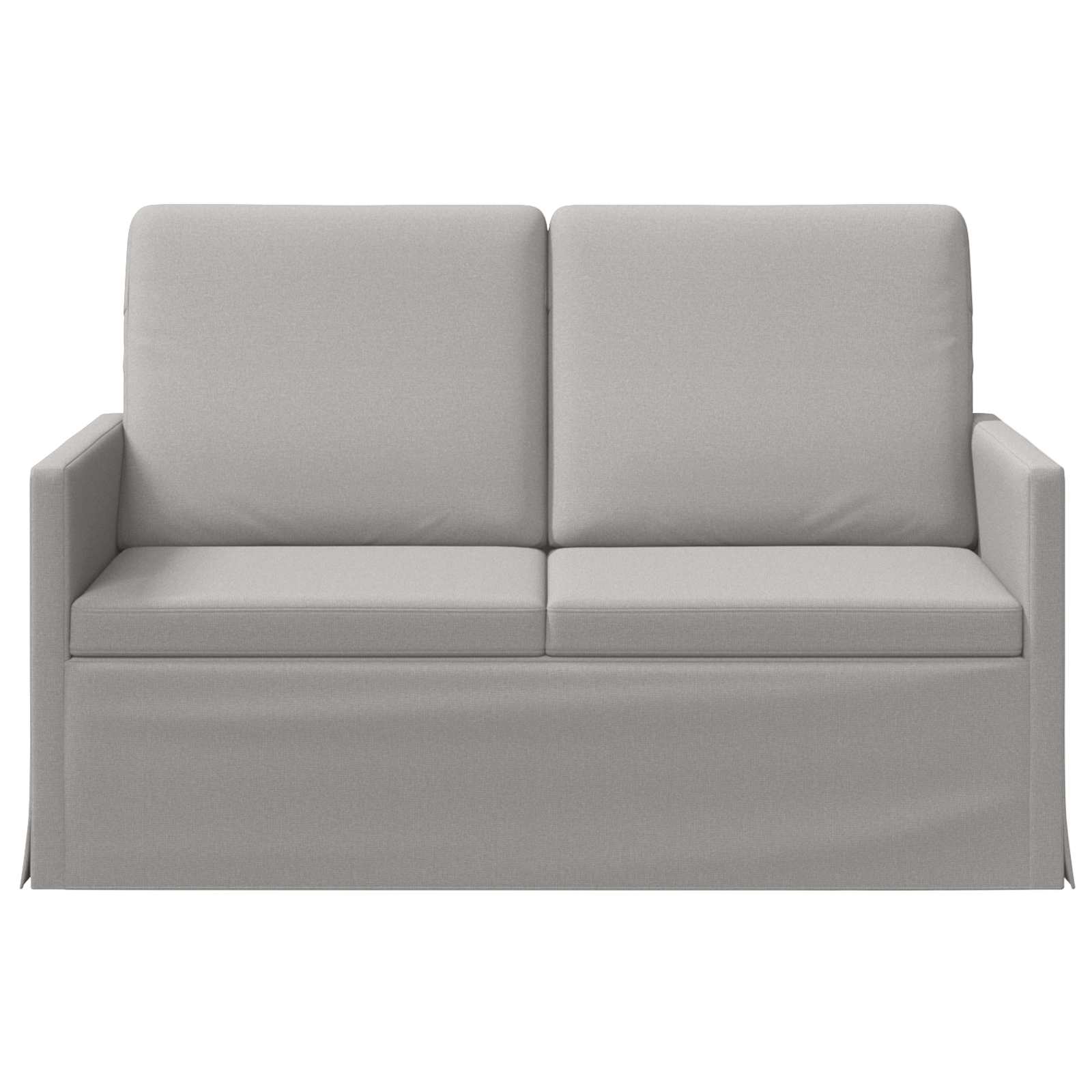 2-zits bank Wolkengrijs 130 x 81 x 82 cm Stof