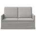 2-zits bank Wolkengrijs 130 x 81 x 82 cm Stof