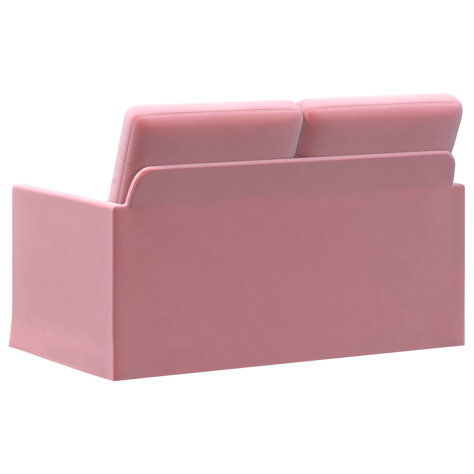 2-zits bank Roze 130 x 81 x 82 cm fluweel
