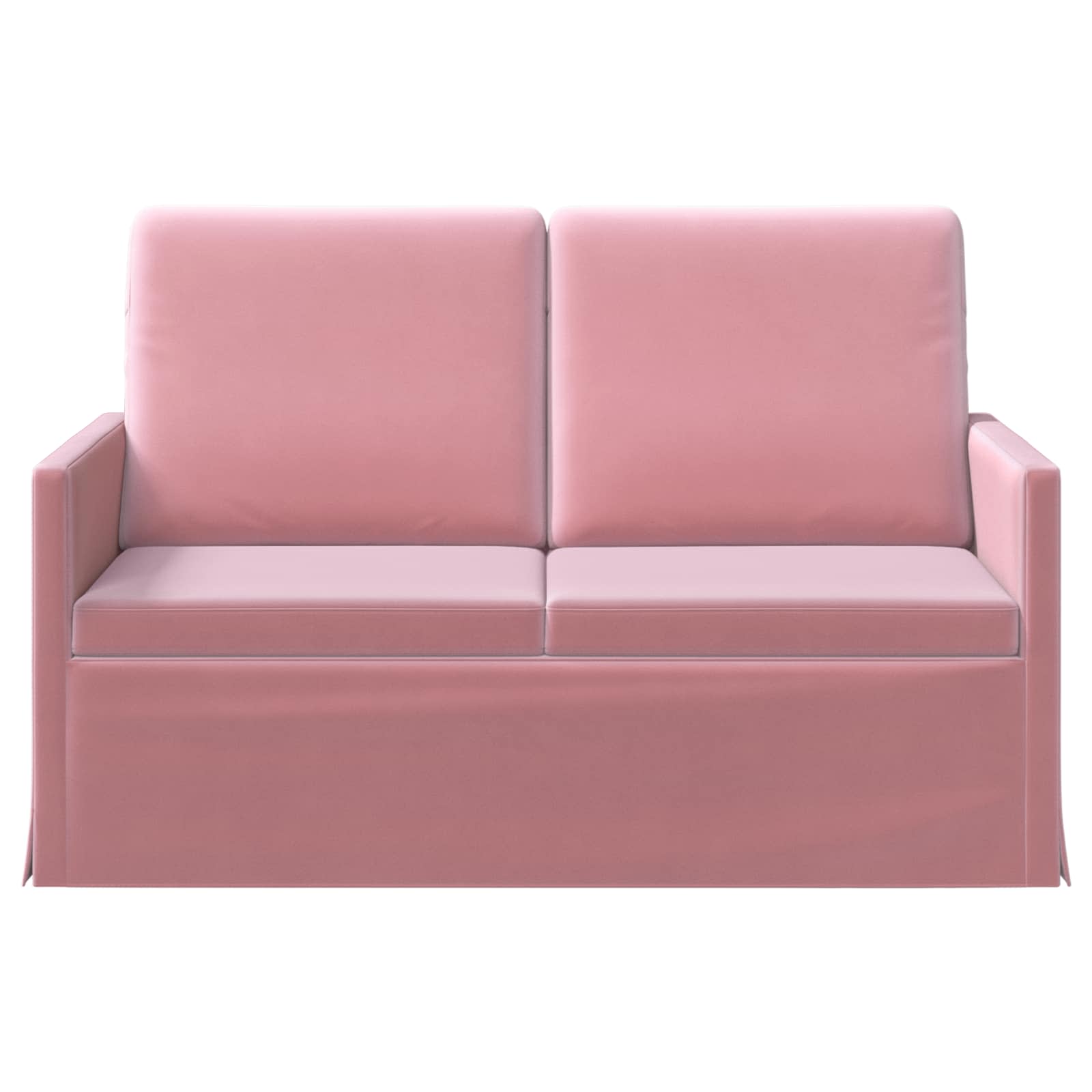 2-zits bank Roze 130 x 81 x 82 cm fluweel