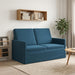 2-zits bank Blauw 130 x 81 x 82 cm fluweel