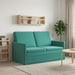 2-zits bank Turquoise 130 x 81 x 82 cm fluweel
