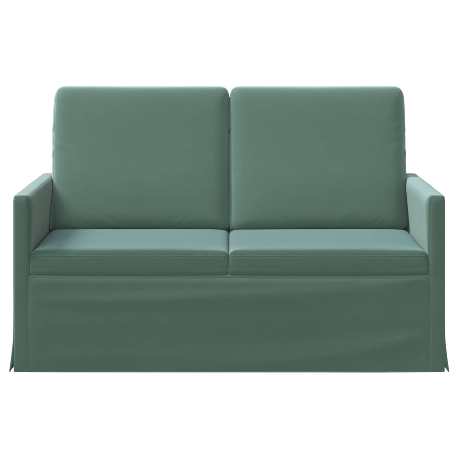 2-zits bank Zeegroen 130 x 81 x 82 cm fluweel