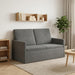 2-zits bank Donkergrijs 130 x 81 x 82 cm Katoen Stof
