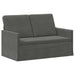 2-zits bank Donkergrijs 130 x 81 x 82 cm Katoen Stof