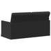2-zits bank Zwart 150 x 81 x 82 cm Stof