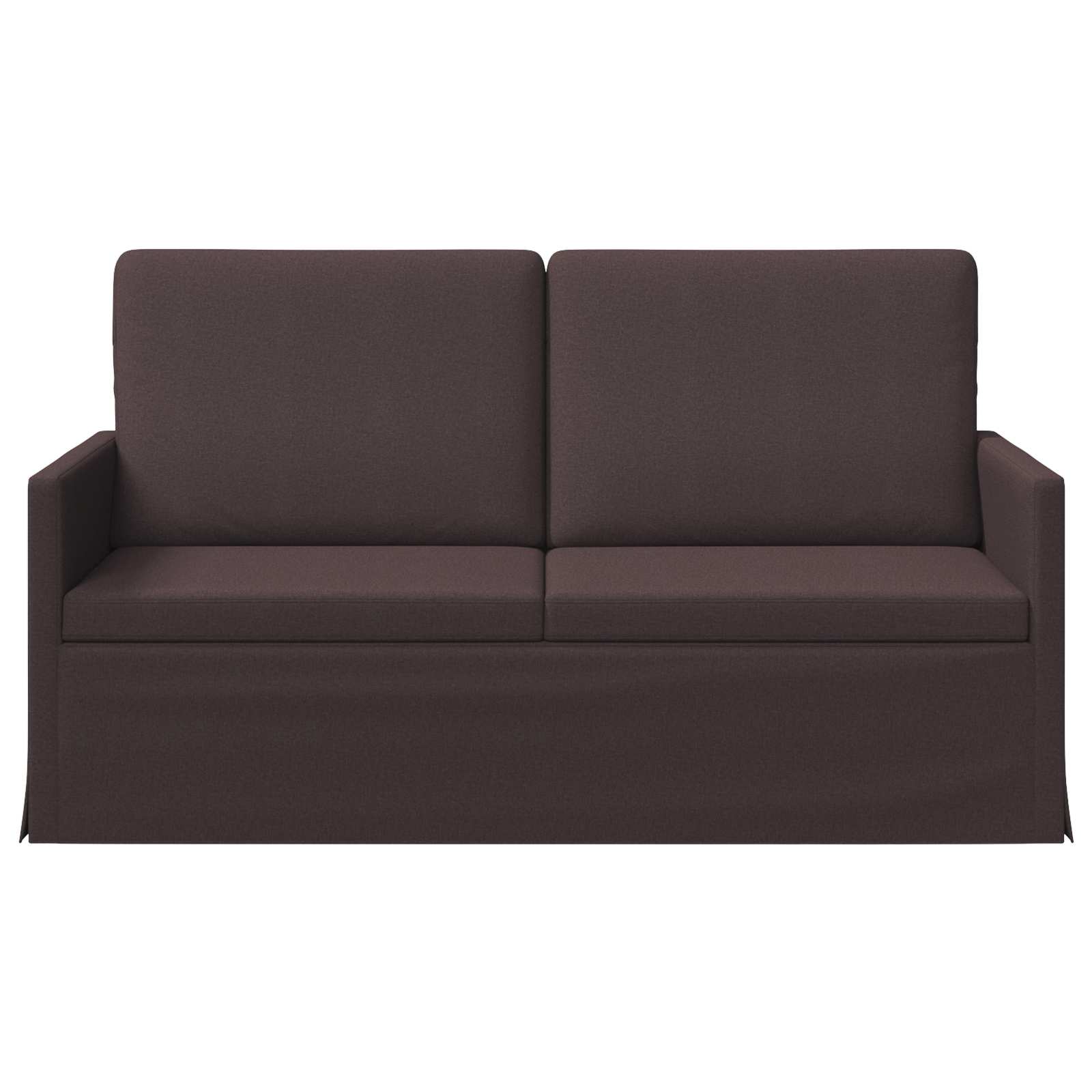 2-zits bank Donkerbruin 150 x 81 x 82 cm Stof