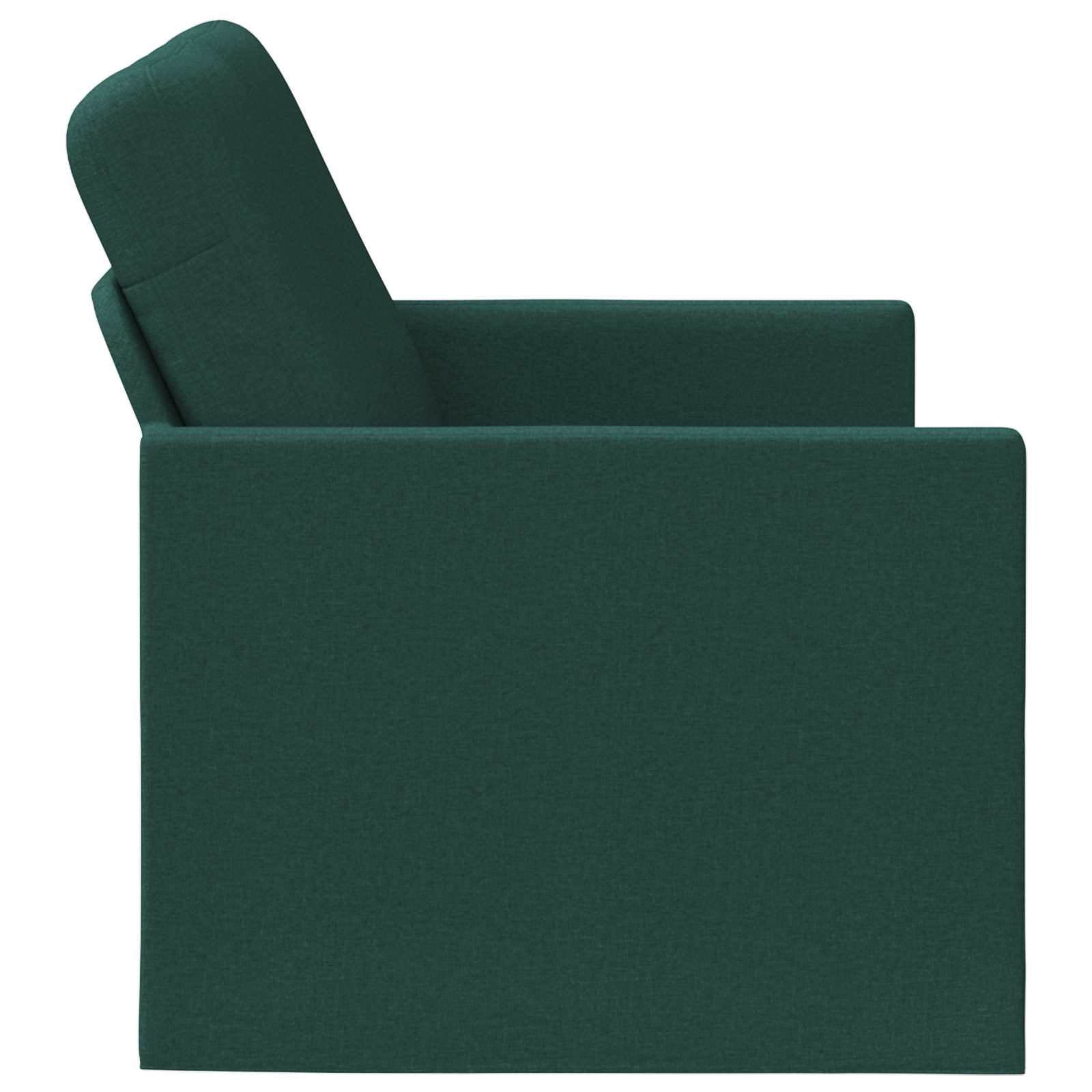 2-zits bank Donkergroen 150 x 81 x 82 cm Stof
