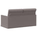 2-zits bank Taupe 150 x 81 x 82 cm Stof
