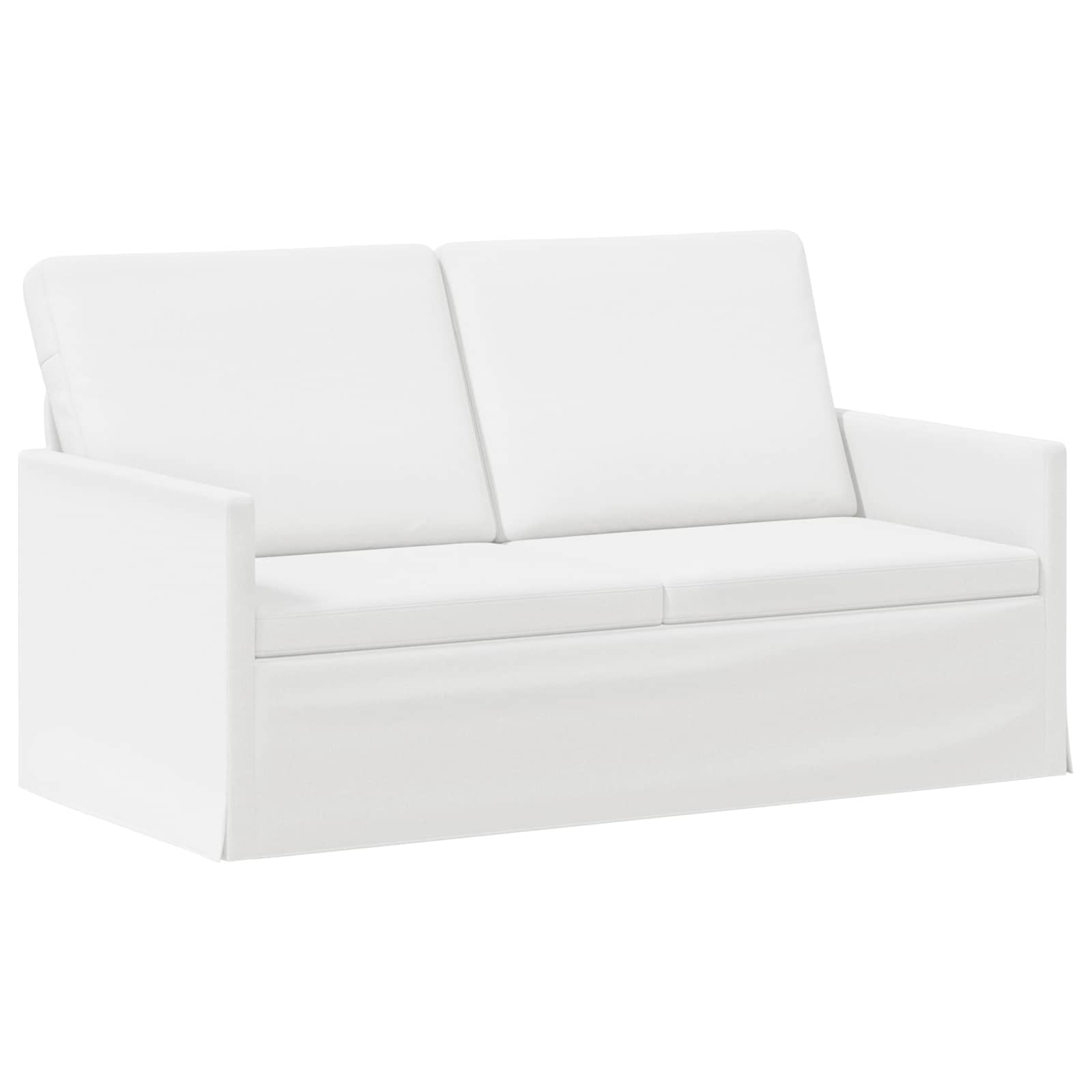2-zits bank Wit 150 x 81 x 82 cm Stof
